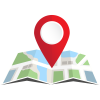 —Pngtree—pin location icon with folded_7581594